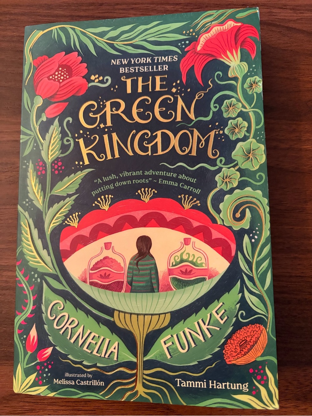 Cornelia Funke Tammi Hartung The Green Kingdom (Paperback) book